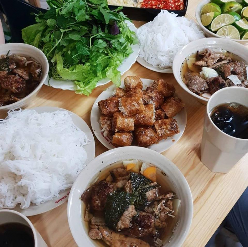 Bún chả hàng Mành