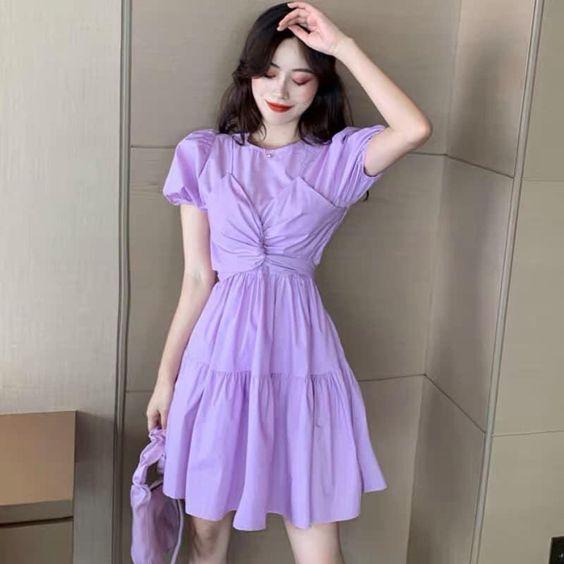 Váy tím lilac