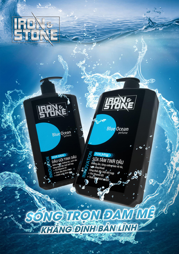 Dầu gội Iron&Stone a