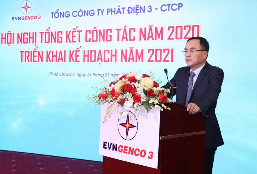 Ông Dương Quang Thành - Chủ tịch HĐTV EVN phát biểu chỉ đạo
