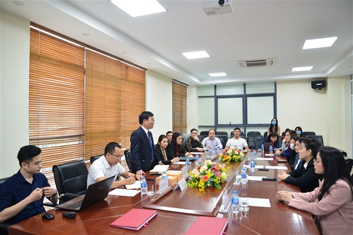 TS. Nguyễn Lê Cường – Phó Hiệu trưởng Trường Đại học Điện lực phát biểu tại Lễ ký kết.
