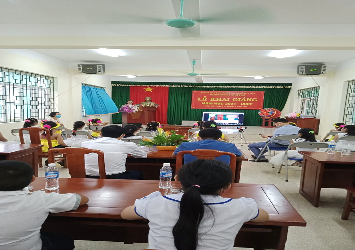 Lễ khai giảng trực tuyến năm học mới 2021-2022