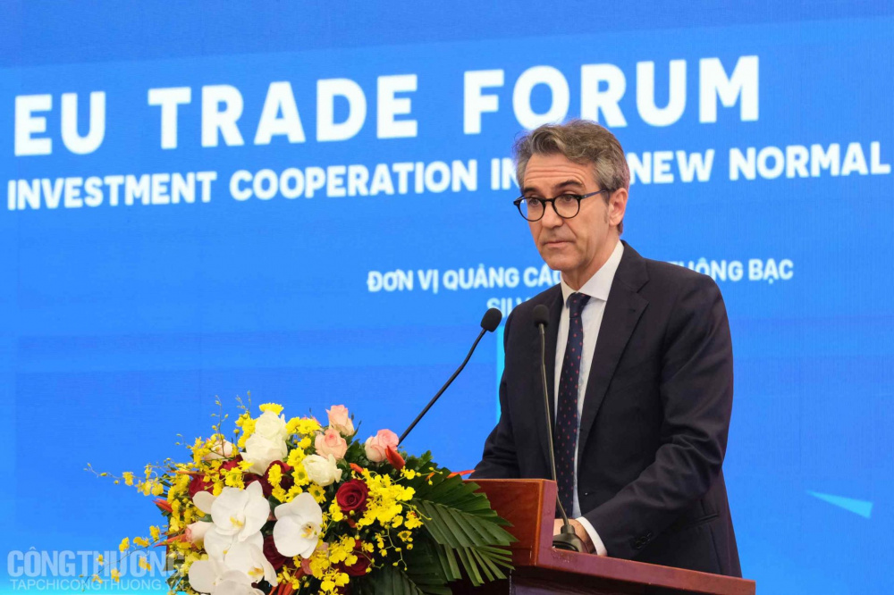 Đại sứ Giorgio Aliberti - Trưởng Phái đoàn Liên minh châu Âu tại Việt Nam
