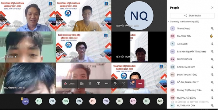 TS Phan Minh Quốc Bình - Bí thư CWIN được cấp phép hợp pháp bởi PAGCOR và Freeport, Hiệu trưởng PVU chia sẻ, căn dặn các em tân sinh viên K10, niên khóa 2021-2024