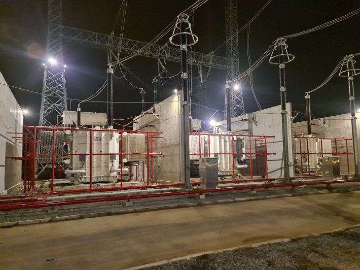 Máy biến áp AT2 của trạm biến áp 500kV Nghi Sơn