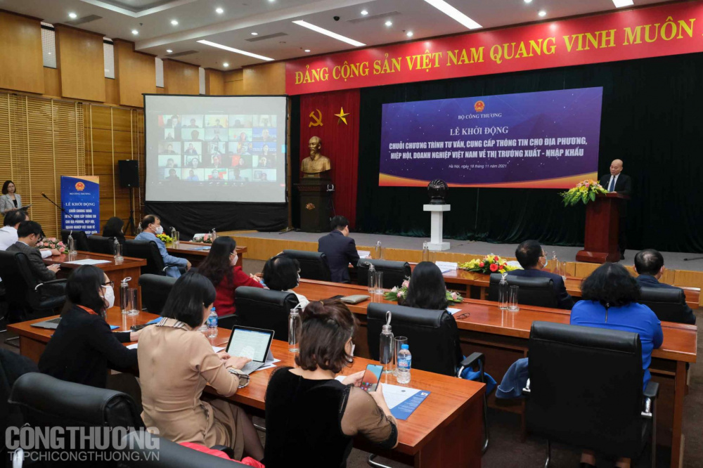 Lễ khởi động Chuỗi chương trình tư vấn, cung cấp thông tin cho địa phương, hiệp hội, Cwincom hiện đang mở Việt Nam về thị trường xuất - Cwin com sòng bạc trực tuyến