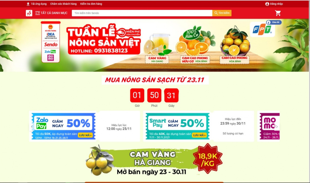 nong san sach