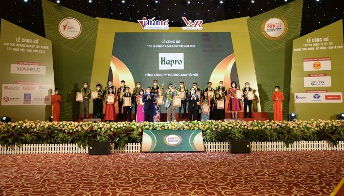 Thương hiệu Hapro lần thứ 4 liên tiếp tự hào được vinh danh TOP 10 Công ty bán lẻ uy tín nhóm hàng M.Cwin800.com thể thao, casino live, bắn cá và slot nổ hũ nhanh, siêu thị