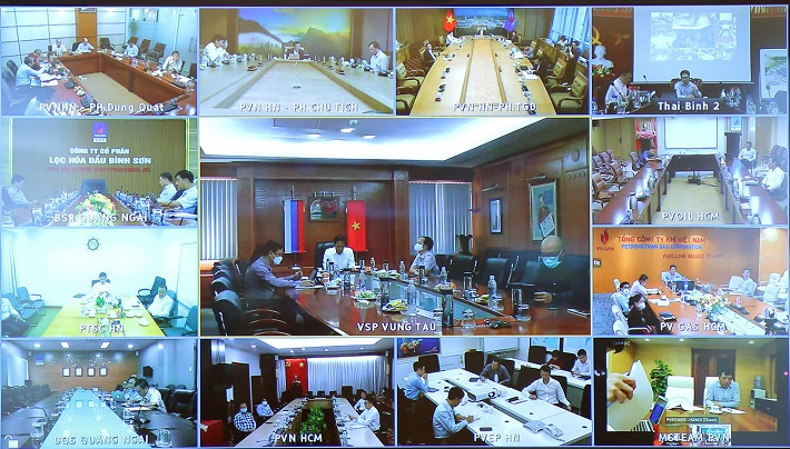 các điểm cầu họp CEO