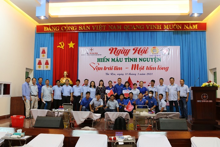 Ngày hội “Hiến máu tình nguyện” tổ chức tại BTP