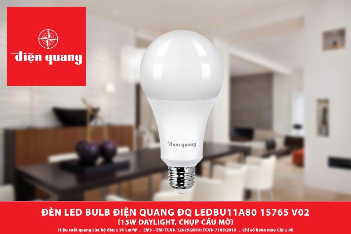 Điện Quang – Thương hiệu chiếu sáng đạt Hiệu suất năng lượng cao nhất năm 2021