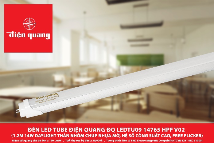 Điện Quang – Thương hiệu chiếu sáng đạt Hiệu suất năng lượng cao nhất năm 2021