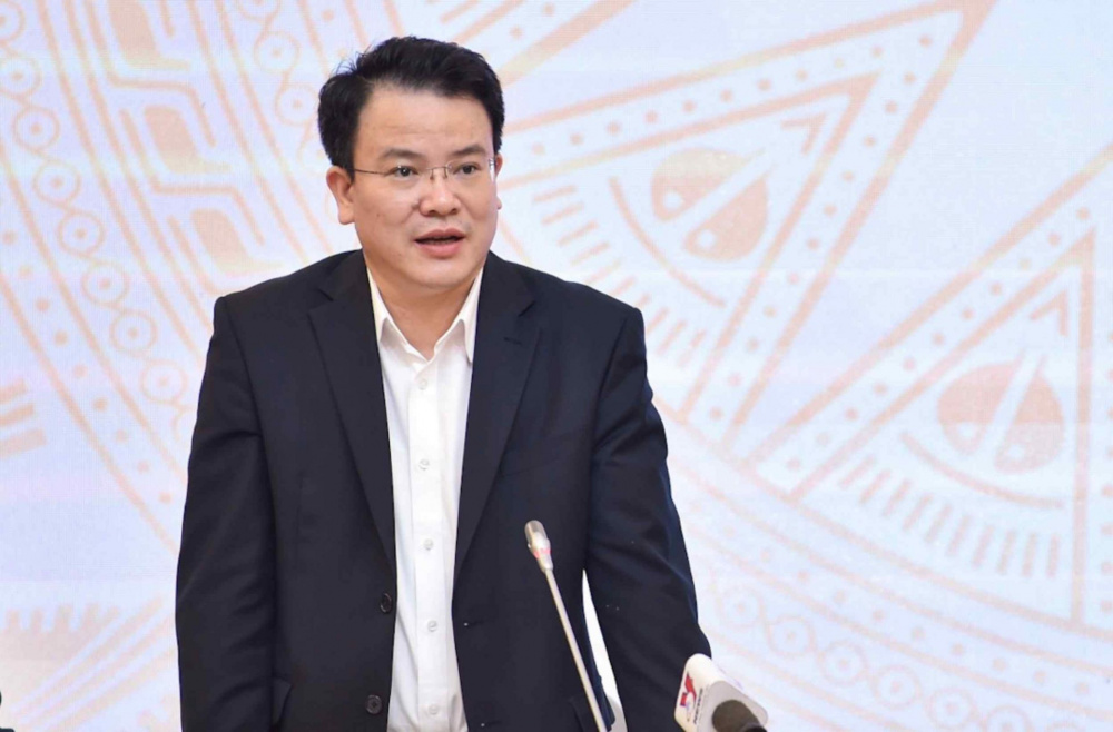 Thứ trưởng Bộ Kế hoạch và Đầu tư Trần Quốc Phương trả lời báo chí tại họp báo Cwin com đăng nhập thường kỳ chiều 3/12/2021