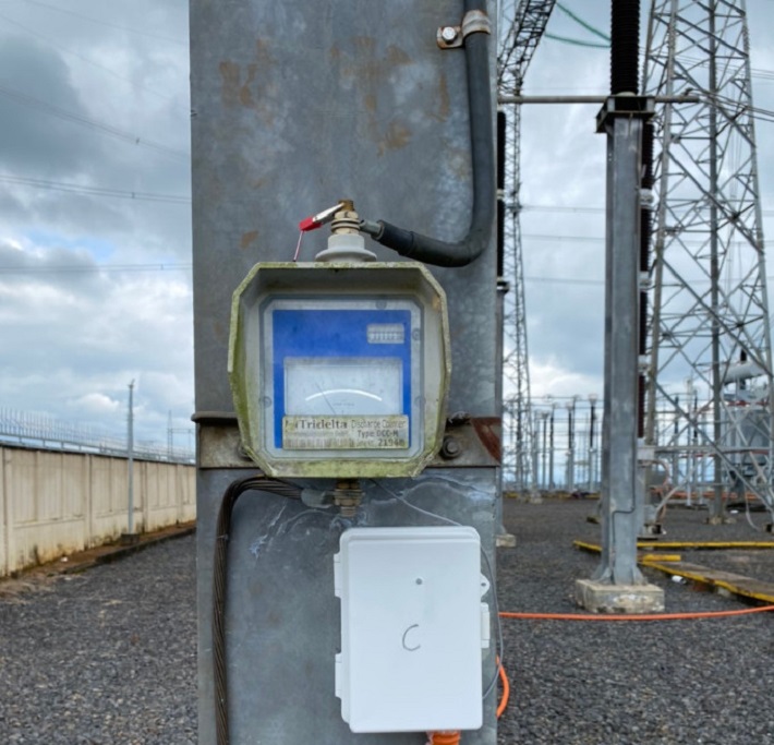 Hình ảnh: Thiết bị giám sát dòng rò CSV tại Trạm biến áp 500kV Đắk Nông