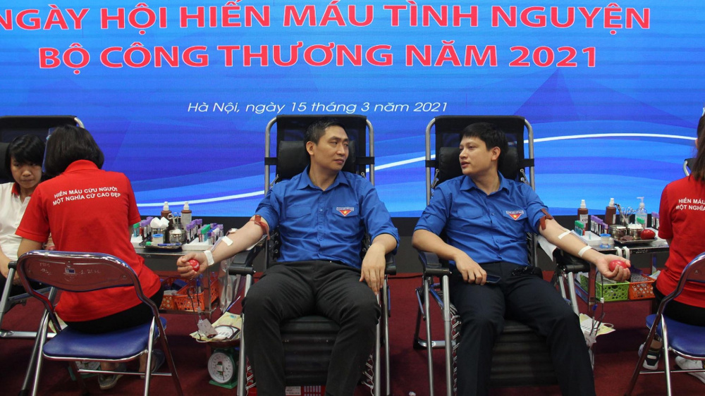 ngày hội hiến máu