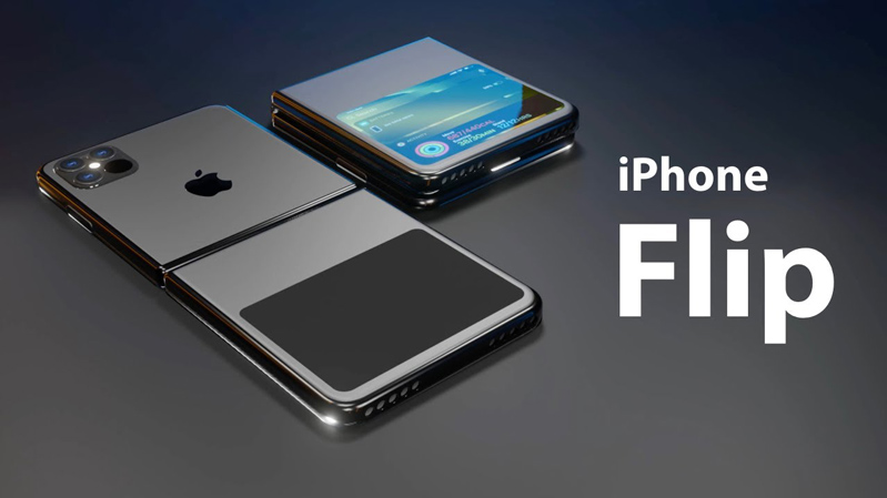 iPhone Flip màn hình gập đẹp xuất sắc trong concept mới
