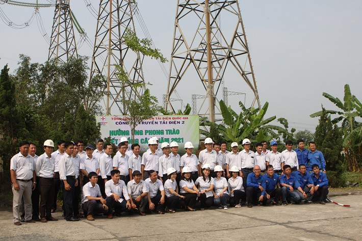 CBCNV PTC2 hưởng ứng phong trào “Tết trồng cây” năm 2021