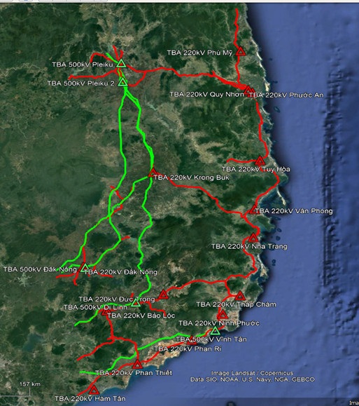 PTC 3 tăng cường ứng dụng bản đồ địa lý (GIS) trong QLVH lưới điện truyền tải.