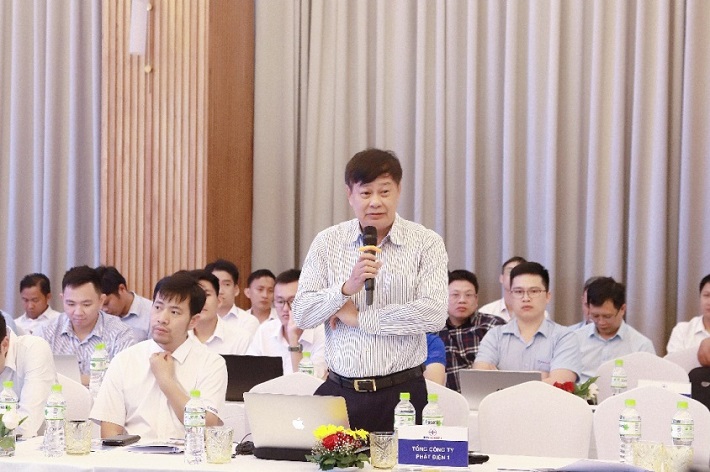Ông Trần Hữu Nam - Cố vấn Công ty Cổ phần Genco1 phát biểu đánh giá góp ý kiến tại buổi Hội Thảo