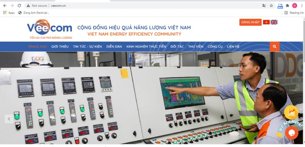 Trang thông tin điện tử VEECOM