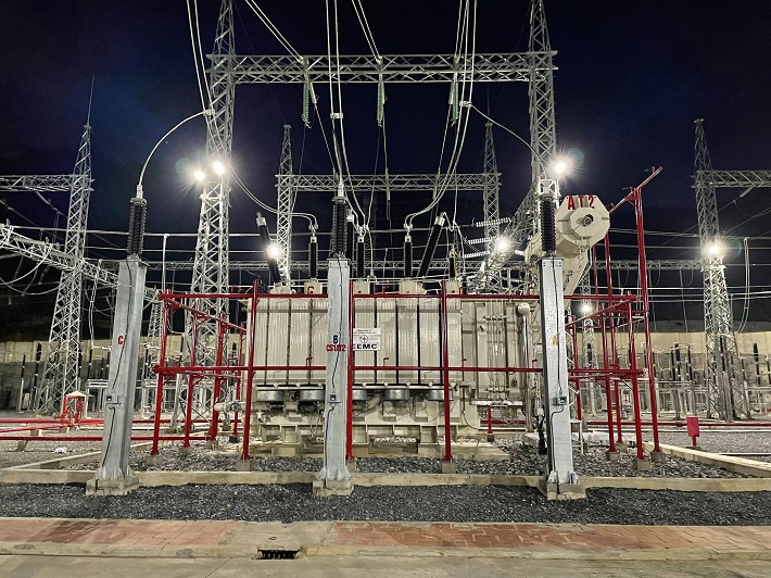 Máy biến áp AT2 – trạm biến áp 220kV Mường Tè