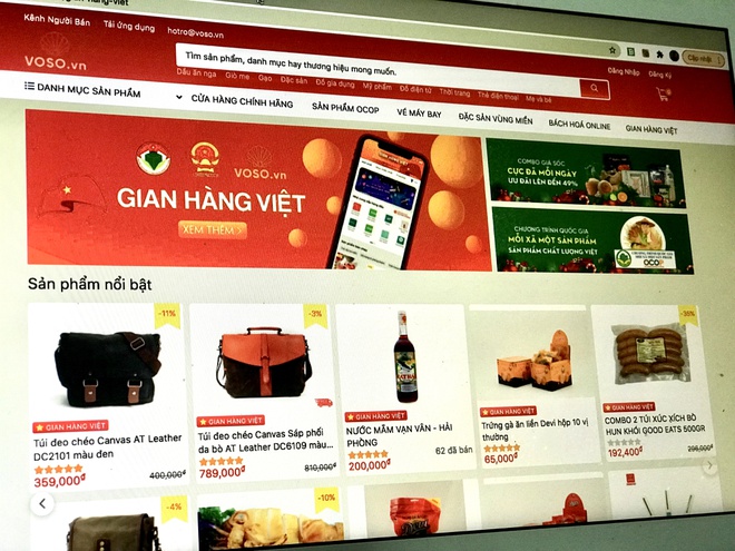 Gian hàng Việt trực tuyến