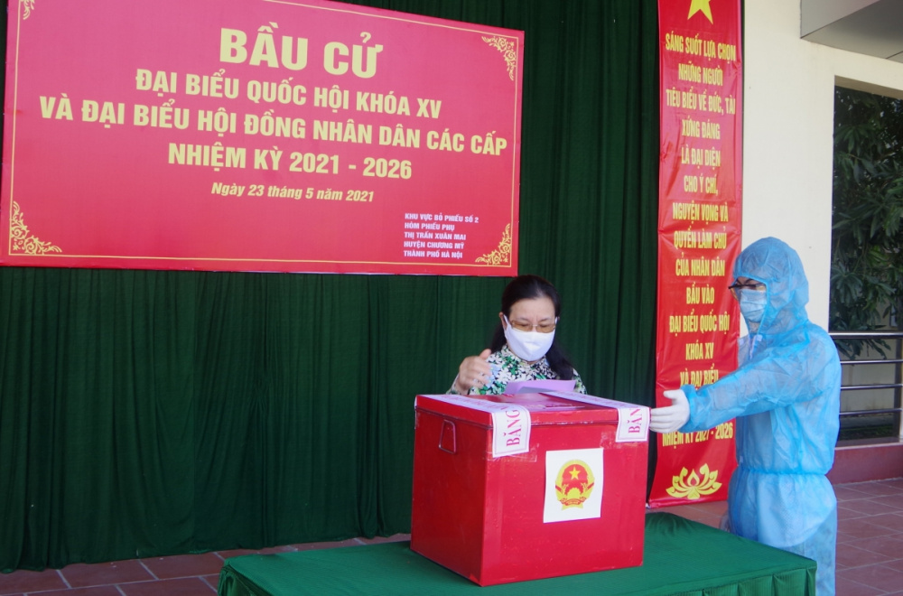 bầu cử trong covid