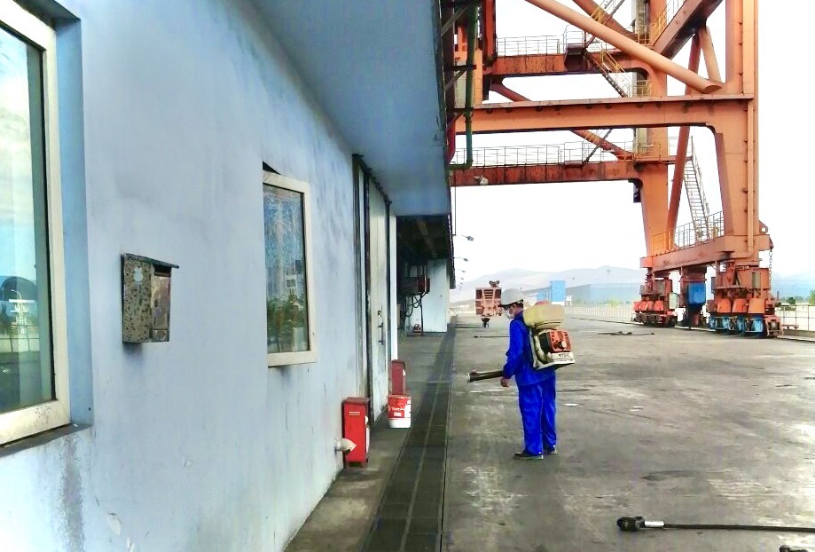 Công ty thực hiện nghiêm các quy định về phòng dịch