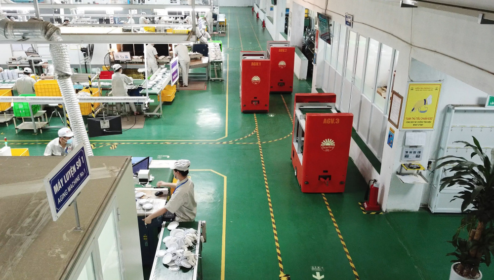 Xe tự hành AGV Rạng Đông