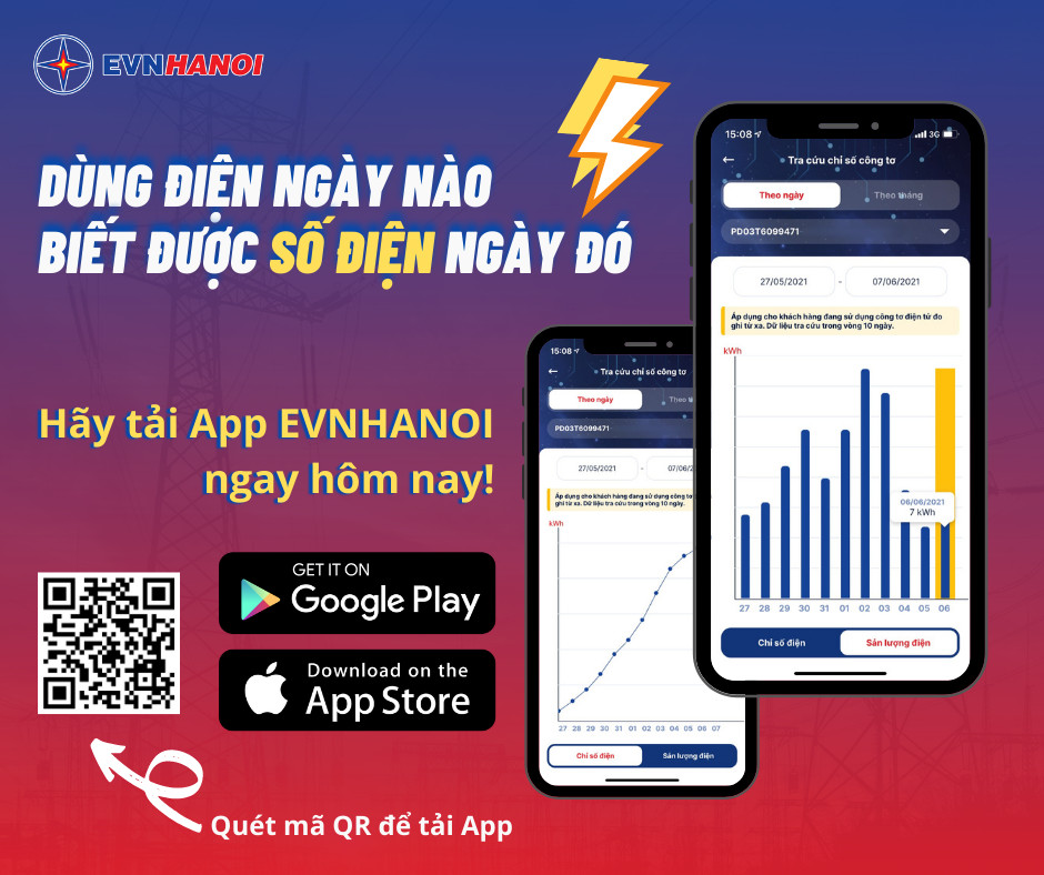 app EVNHANOI