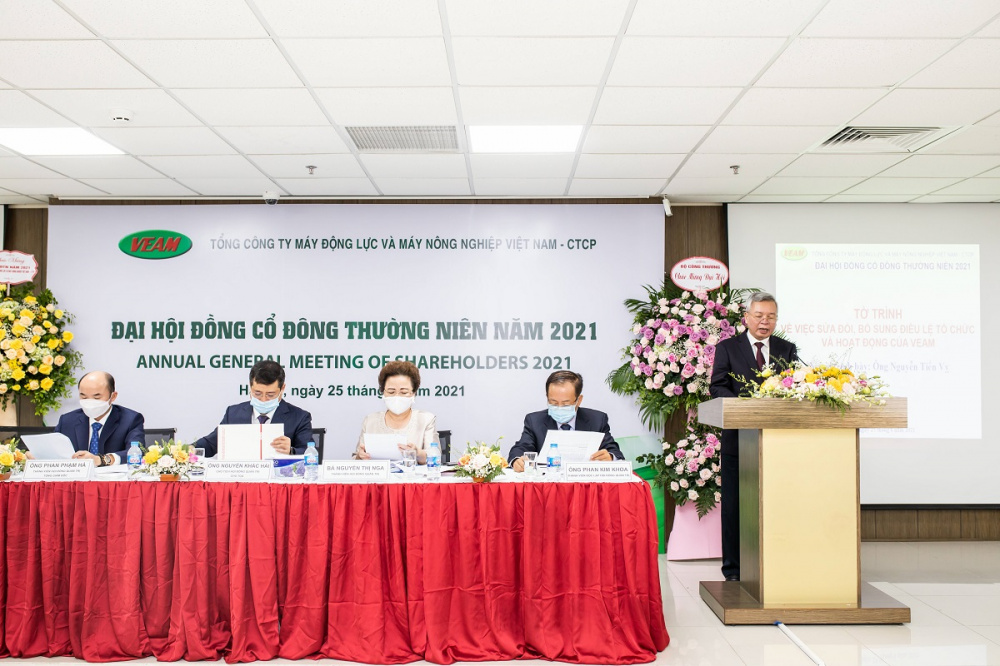 ại hội đồng cổ đông thường niên VEAM năm 2021