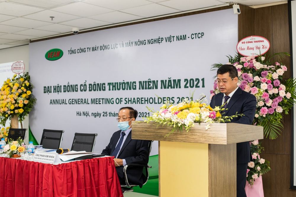 ại hội đồng cổ đông thường niên VEAM năm 2021