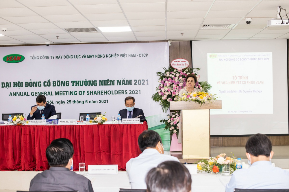 ại hội đồng cổ đông thường niên VEAM năm 2021