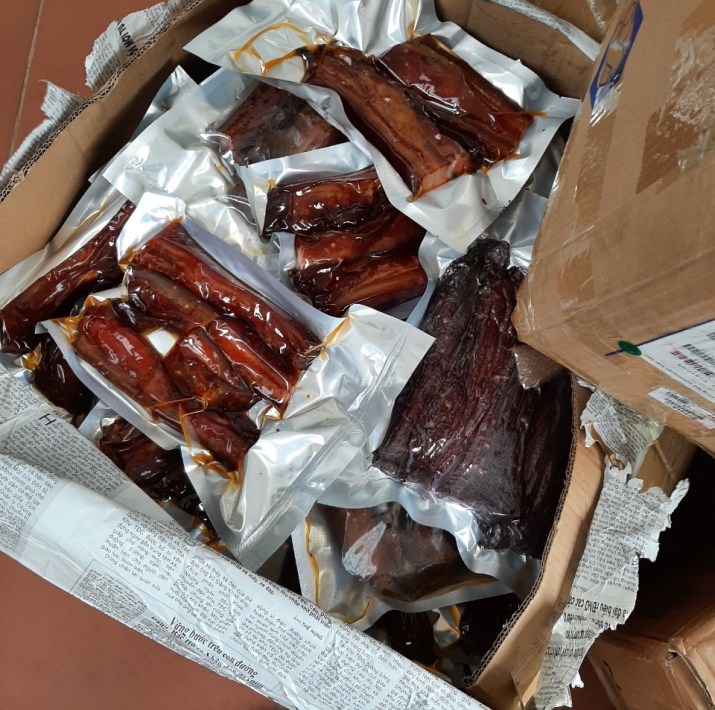 sản phẩm động vật đã qua sơ chế