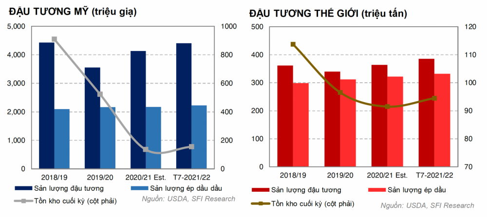 Triển vọng mặt hàng đậu tương