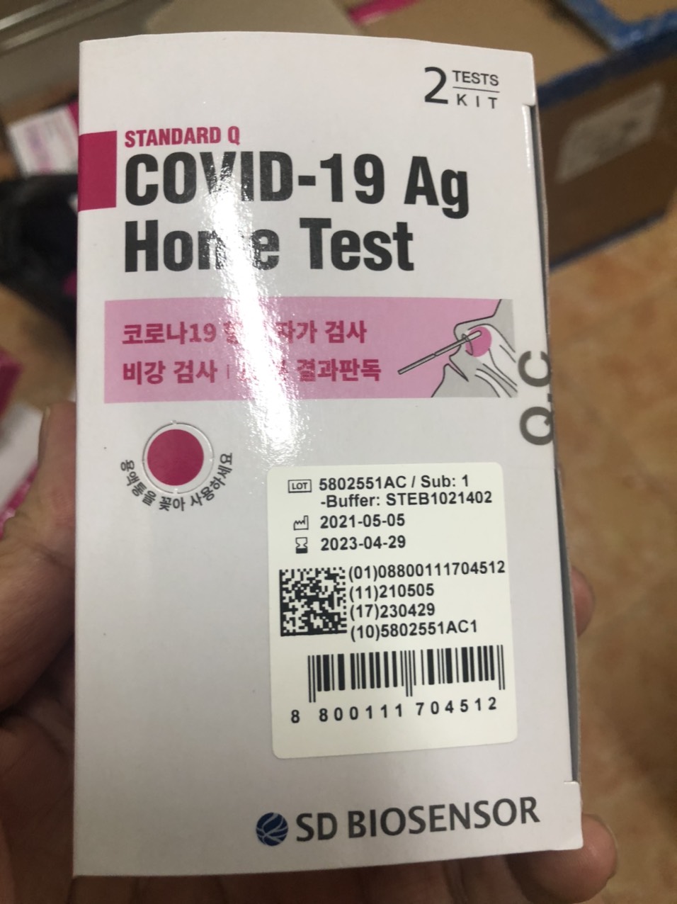 Phạt 60 triệu với đối tượng nhập lậu 400 hộp test nhanh Covid-19
