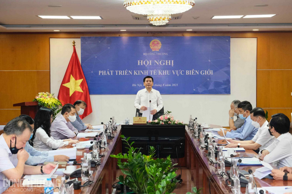 Hội nghị phát triển kinh tế khu vực biên giới sáng 16/8/2021