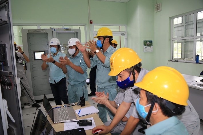 Tổ máy H5 Đa Nhim hòa lưới thành công với công suất 80MW ngày 04/8/2021