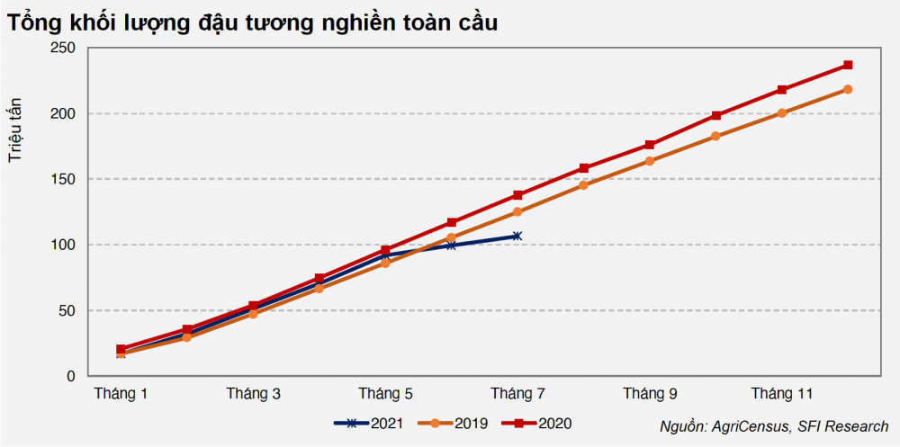Nghiền đậu tương toàn cầu
