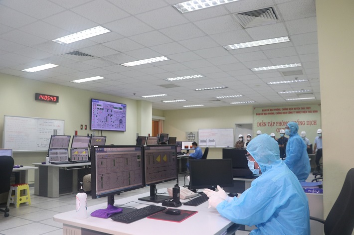 Phòng Điều khiển trung tâm nơi có ca F0 làm việc