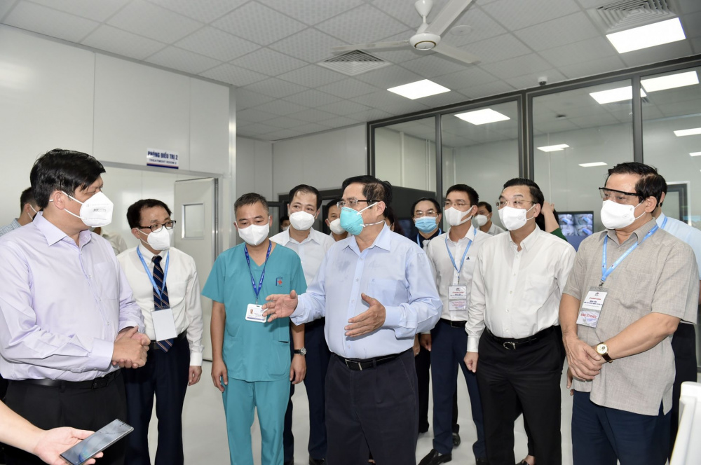 Khánh thành Bệnh viện Dã chiến Hoàng Mai