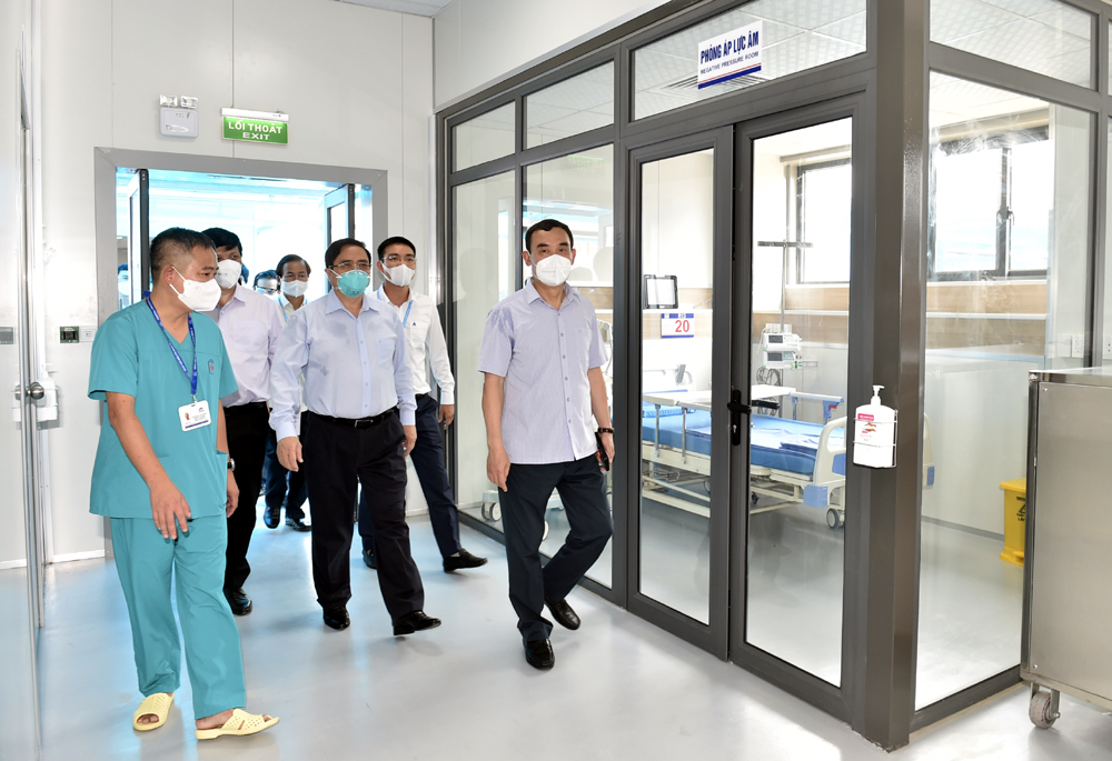 Khánh thành Bệnh viện Dã chiến Hoàng Mai