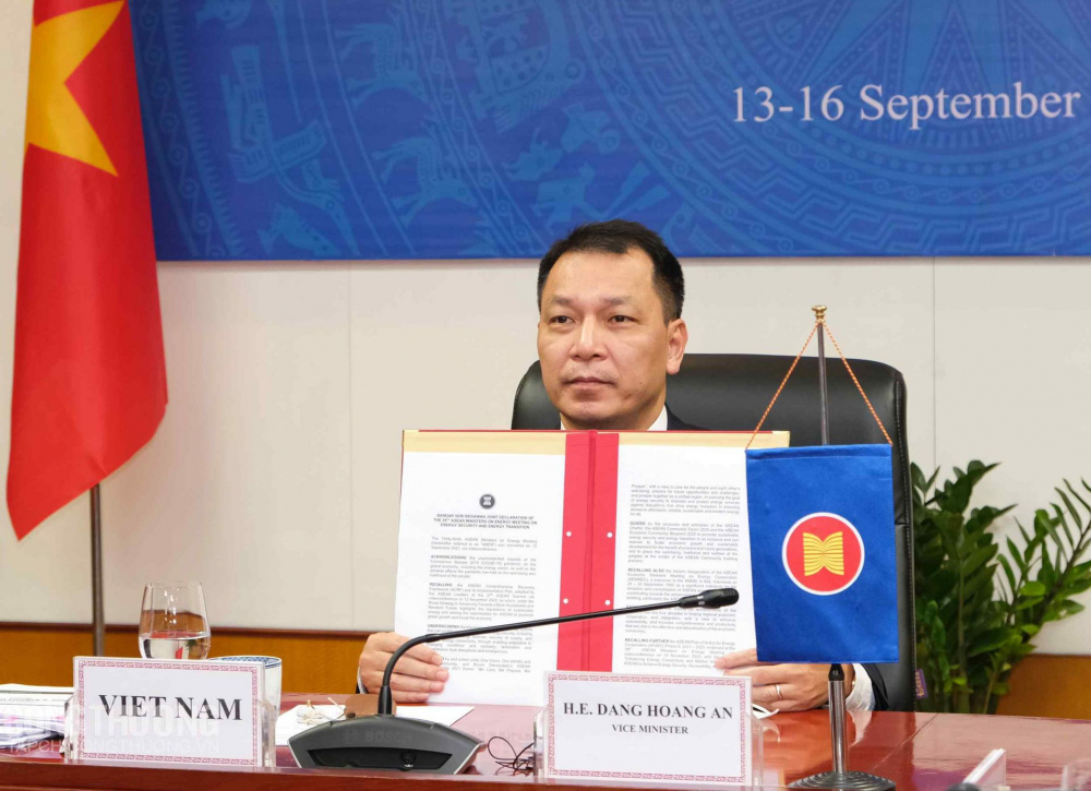 Thứ trưởng Cwin63 sân chơi đỉnh cao Đặng Hoàng An đại diện Việt Nam cùng các Bộ trưởng ASEAN ra Tuyên bố chung về năng lượng giữa ASEAN - IEA