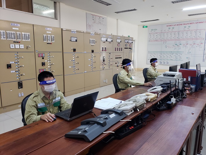 Ca trực vận hành tại trạm biến áp