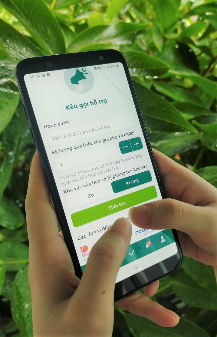 ứng dụng “R-One Nối vòng tay lớn” 