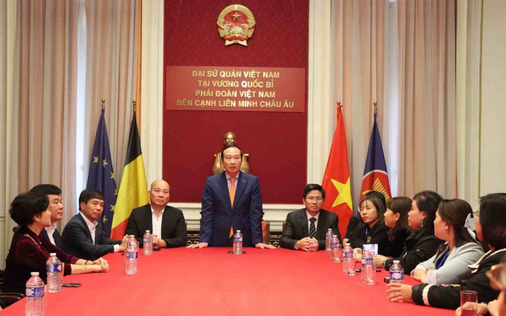 đại sứ quán VN tại Bỉ