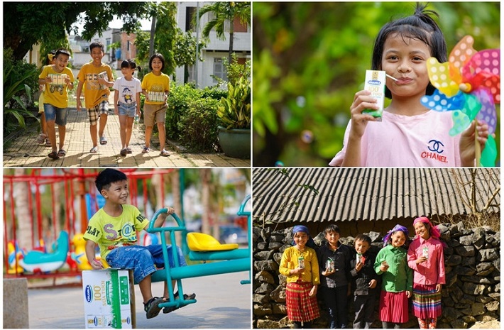  Quỹ sữa Vươn cao Việt Nam và Vinamilk đã mang đến nguồn dinh dưỡng cần thiết từ sữa cho gần 500.000 trẻ em có hoàn cảnh đặc biệt suốt 15 năm qua.