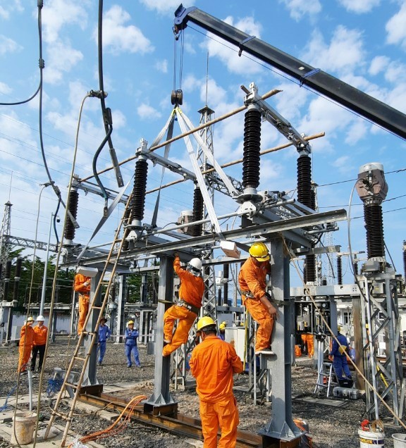 Sửa chữa lớn trạm 110kV Mỹ Xuân