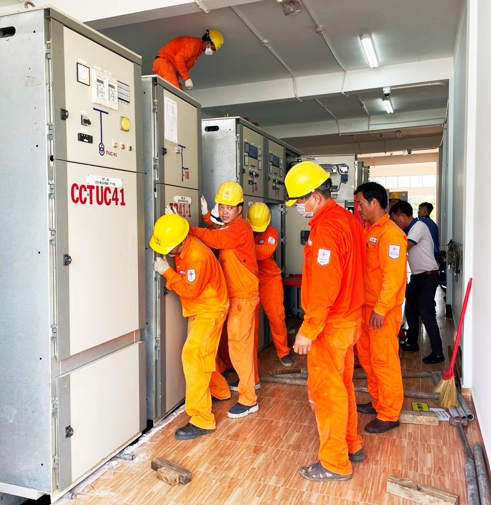 Sửa chữa lớn trạm 110kV Châu Đức