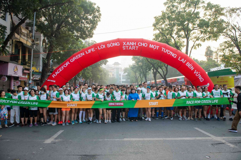 Giải chạy “Race for Green Life - Lối sống xanh cho một tương lai bền vững”